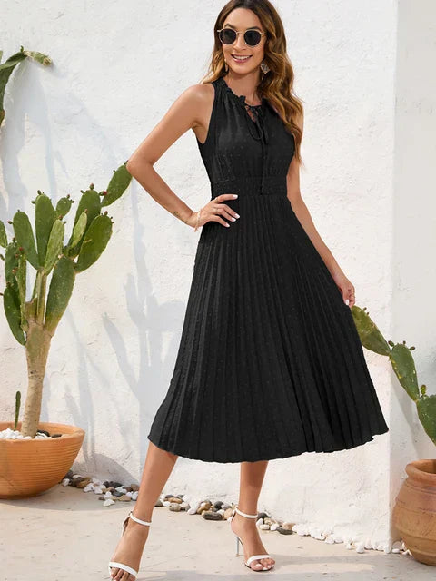 Carla | Riviera Grace Pleated Dress Vali Fashion Carla | Riviera Grace Pleated Dress Vali Fashion