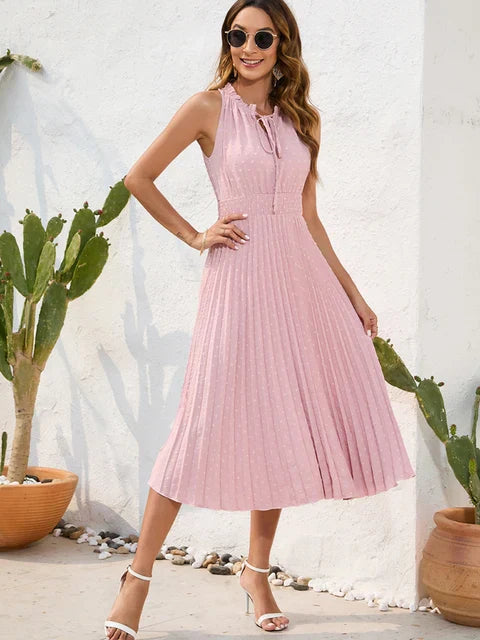 Carla | Riviera Grace Pleated Dress